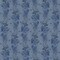 Fabric Henry Glass Blue Floral Stripes Flossie's Flowers by the Quarter Yard 3370-77